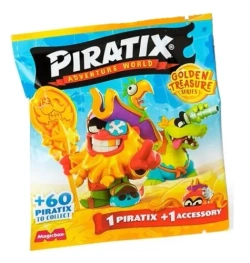 PIRATIX GOLDEN TREASURE FIGURKA SASZETKA NIESPODZIANKA MAGIC BOX