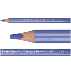 KREDKA ASTRA TRÓJKĄTNA OŁÓWKOWA JUMBO GRUBA W DREWNIE FIOLETOWA