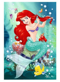 PUZZLE MAXI SALON PIĘKNOŚCI ARIELKA 24 EL - TREFL