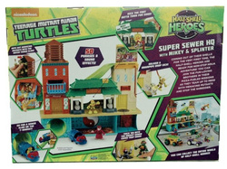 CHINATOWN TURTLES ŻÓŁWIE NINJA - 2 FIGURKI DŹWIĘKI