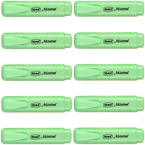 ZAKREŚLACZ BIUROWY SZKOLNY TOMA MISTRAL PISAK ZIELONY PASTELOWY - 10 sztuk