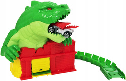 TEAMSTERZ TOR WYŚCIGOWY SZALONY GAD SMOK BEAST MACHINES METALOWE AUTKO