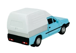 FSO POLONEZ TRUCK METALOWY SAMOCHODZIK Z EPOKI PRL WELLY 1:34 BŁĘKITNY