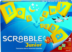 SCRABBLE JUNIOR GRA SŁOWNA POLSKA WERSJA MATTEL