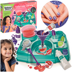 ZESTAW KREATYWNY KOLOROWE LAKIERY BROKATY NAUKOWA ZABAWA CLEMENTONI