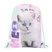 WOREK SZKOLNY NA BUTY PLECAK NA SZNURKACH MY LITTLE FRIEND FLUFFY KITTY