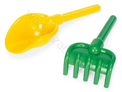 ŁOPATKA I GRABKI DO PIASKU WADER 71130