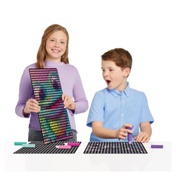 MAKE IT REAL ZESTAW KREATYWNY DO KROPKOWANIA PO NUMERACH KRÓLIK ŻABA PANDA