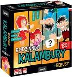 GRA PLANSZOWA RODZINNE KALAMBURY + REBUSY JAWA