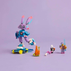 LEGO DREAMZzz IZZIE I GAMERSKI BUNCHU KRÓLIK DESKOROLKA FIGURKI 252EL 71490