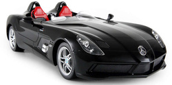 MERCEDES-BENZ SLR MCLAREN Z199 SAMOCHÓD ZDALNIE STEROWANY R/C 1:12 CZARNY