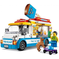  LEGO CITY - FURGONETKA Z LODAMI 60253 MOBILNA LODZIARNIA KLOCKI