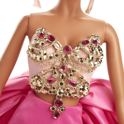 BARBIE LALKA KOLEKCJONERSKA Z RÓŻOWEJ KOLEKCJI PINK COLLECTION SIGNATURE 