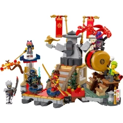 LEGO NINJAGO ARENA TURNIEJOWA 6 FIGUREK WOJOWNIKÓW AKCESORIA 659 EL. 71818