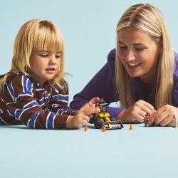 LEGO CITY ŁADOWARKA KOŁOWA ŻÓŁTA POJAZD BUDOWLANY FIGURKI 81 EL. 60450