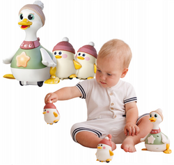 KACZKA MONIKA Z MALUCHAMI KOŁYSANKI MELODIE ŚPIEWA PO POLSKU 2 TRYBY DUMEL