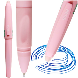 DŁUGOPIS ZMAZYWALNY WYMAZYWALNY ŚCIERALNY BEBE KIDS INTERDRUK RÓŻOWY KRÓLIK