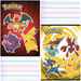 ZESZYT SZKOLNY A5 3 LINIA 16 KARTEK POKEMON PIKACHU MAJEWSKI - 2 sztuki