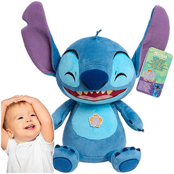 STITCH PLUSZAK MASKOTKA INTERAKTYWNA PRZYTULANKA DŹWIĘKI ŚMIECH 25 cm