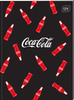 ZESZYT A4 3-LINIA PODWÓJNA KOLOROWA 32 KARTKI SZKOLNY COCA COLA INTERDRUK