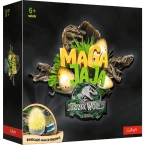 MAGAJAJA JURRASIC WORLD GRA KARCIANA RODZINNA MAGICZNE JAJKA TREFL