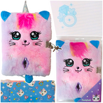 PAMIĘTNIK Z KŁÓDKĄ 3D WŁOCHACZ PLUSZOWY NOTES A5 96K CATCORN KOTOROŻEC