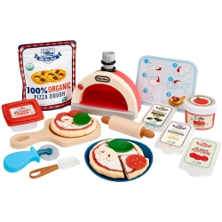 ZESTAW DO ROBIENIA PIZZY PIZZA AKCESORIA PIEC LITTLE TIKES CREATIVE CHEFS