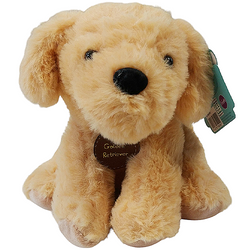 PLUSZAK MASKOTKA PIESEK UROCZA PRZYTULANKA MIĘKKA 18 cm GOLDEN RETRIEVER