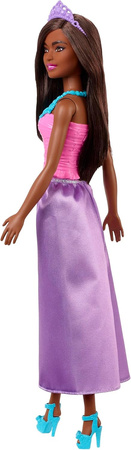 LALKA BARBIE DREAMTOPIA KSIĘŻNICZKA CIEMNOSKÓRA FIOLETOWA SPÓDNICA 30CM