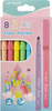 FLAMASTRY MAZAKI PISAKI MARKERY KEYROAD FIBER MARKER PASTEL 8 KOLORÓW 