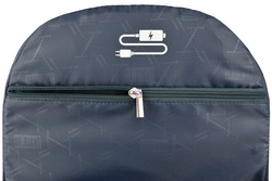 PLECAK SZKOLNY MŁODZIEŻOWY ST.RIGHT MAJEWSKI BP-06 RÓŻOWY CZARNY BROKAT