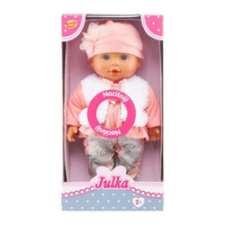 LALKA INTERAKTYWNA JULKA MÓWI PL ENG ŚPIEWA OPOWIADA BAJKI BOBAS SMILY PLAY