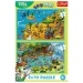 PUZZLE 2x70 TREFLIKI W KRAINIE ZWIERZĄT SPY GUY UKŁADANKA 34445 TREFL