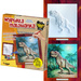 WYPUKŁA MALOWANKA DINO TYRANOZAUR T-REX - MIRAGE 