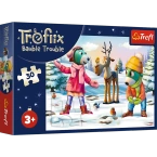 PUZZLE 30 ELEMENTÓW ŚWIĄTECZNY CZAS TREFLIKÓW TREFLIX ZIMA 18313 TREFL