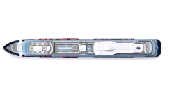 MEIN SCHIFF 1 METALOWY STATEK WYCIECZKOWY 1:1400 SIKU