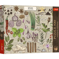 PUZZLE 500 ELEMENTÓW FINDERS KEEPERS PRZYPRAWY UKŁADANKA 37610 TREFL