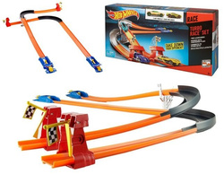 TOR WYŚCIGOWY HOT WHEELS TURBO RACE 2 AUTA  MATTEL