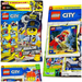 LEGO CITY POLIZEI MEGA ACTION NR.1 GAZETKI 2 MAGAZYNY + 3 DODATKI POLICJA