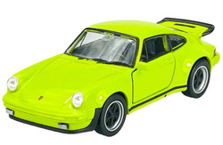 PORSCHE 911 TURBO ZIELONY METALOWY MODEL SAMOCHÓD KOLEKCJONERSKI WELLY