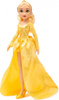 LALKA WINX CLUB GRAND BALL STELLA WRÓŻKA 26 cm BLOND WŁOSY ŻÓŁTA SUKIENKA