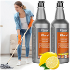 CLINEX FLORAL CITRO UNIWERSALNY PŁYN DO PODŁÓG 1L NIE ZOSTAWIA SMUG - 2 szt