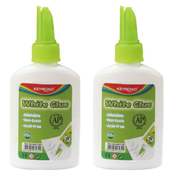 KLEJ INTROLIGATORSKI BIAŁY UNIWERSALNY W PŁYNIE 60g KEYROAD - 2 sztuki