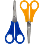 NOŻYCZKI SZKOLNE DLA PRAWORĘCZNYCH ASTRA Z PODZIAŁKĄ 13cm DZIECIĘCE - 2 szt