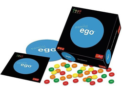 GRA PLANSZOWA RODZINNA TOWARZYSKA EGO FAMILY KARTY Z PYTANIAMI TREFL 01431