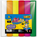 KREPINA BIBUŁA MARSZCZONA 6 ŻYWYCH INTENSYWNYCH KOLORÓW 20x250 cm PASTELLO
