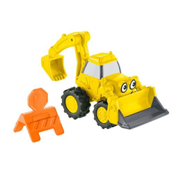 BOB BUDOWNICZY MAŁY POJAZD KOPARKA SCOOP - FISHER