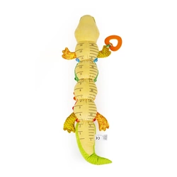 KROKODYL OSKAR Z MIARKĄ GRYZAK MATERIAŁOWY SENSORYCZNY SZELEŚCI JOLLY BABY