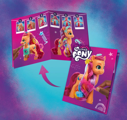 MY LITTLE PONY KUCYK MODNA TĘCZOWA SUNNY STARSCOUT