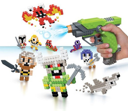 QIXELS KREATOR KOSTKI PIKSELE KORALIKI BLASTER 500
